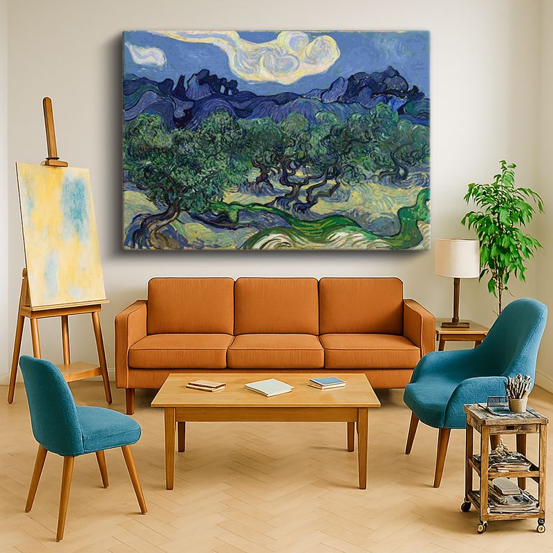 Ressam Kanvas Tablo 1025